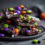 Halloween chocolate bark - featured image