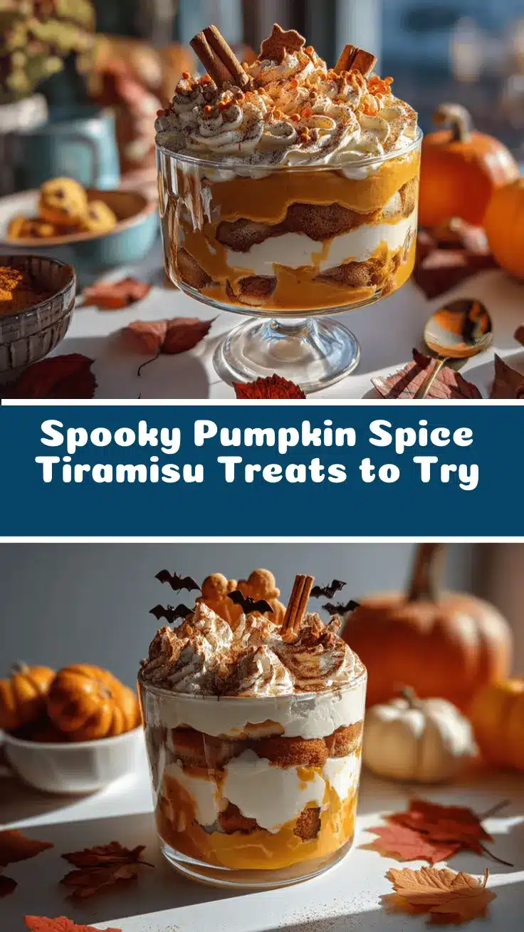 Pumpkin Spice Tiramisu recipe